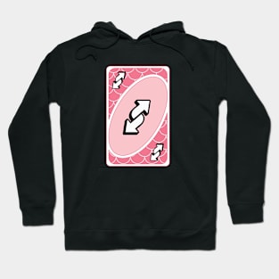 Uno Reverse Cute Mermaid Pattern Hoodie